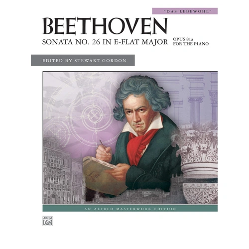 Beethoven Sonata No 26 in E-flat Major Op 81a Piano Sheet Music