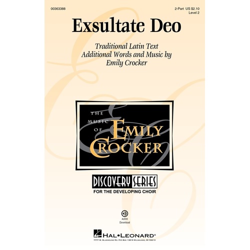 Exsultate Deo 2 Part