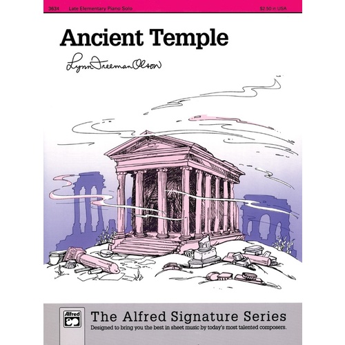 Ancient Temple Piano Sheet Music Level 4/5