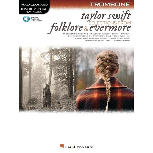 Taylor Swift - Selections from Folklore & Evermore Trombone Book