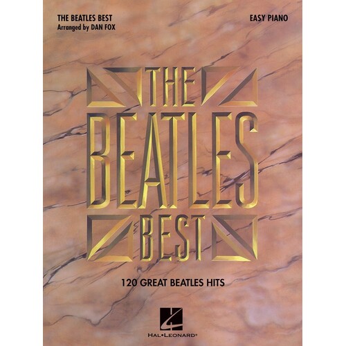 Beatles Best For Easy Piano (Softcover Book)