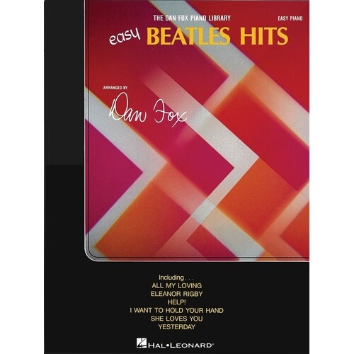 Easy Beatles Hits Easy Piano (Softcover Book)