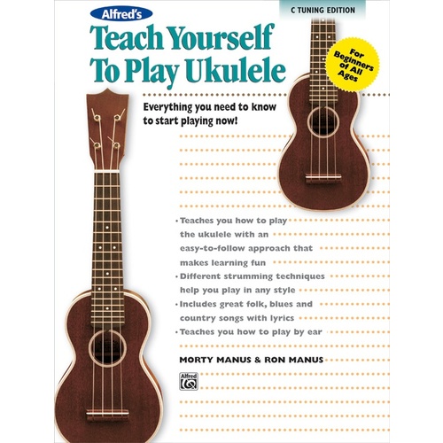 Teach Yourself to Play Ukulele Book/CD/DVD in C Tuning