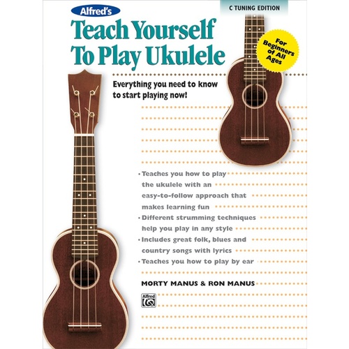 Teach Yourself To Play Ukulele Book/CD/DVD C Tuning