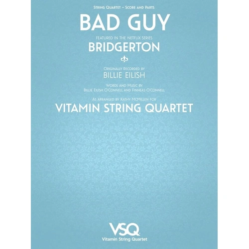 Bad Guy - Vitamin String Quartet for Cello and Viola from Bridgerton
