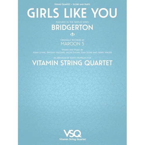Girls Like You - Vitamin String Quartet for Cello & Viola from Bridgerton