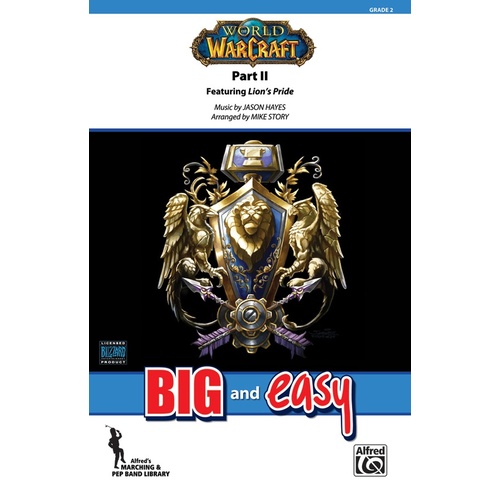 World of Warcraft Part II Concert Band Sheet Music Grade 2