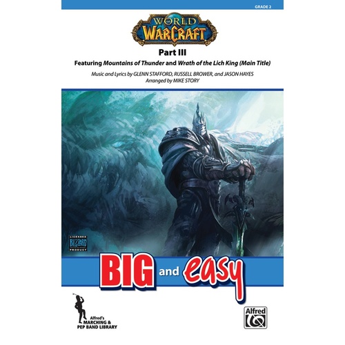 World of Warcraft Part III Concert Band Sheet Music Grade 2