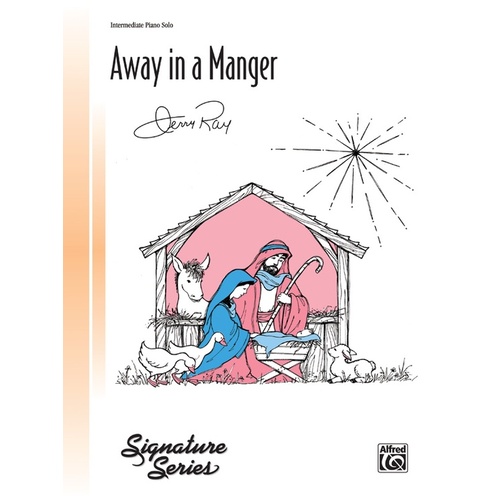Away in a Manger Piano Sheet Music Level 4/5