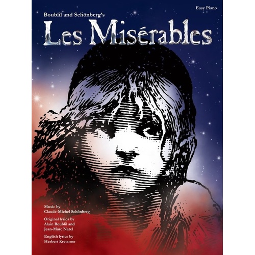 Les Miserables Easy Piano Vocal Selections Songbook