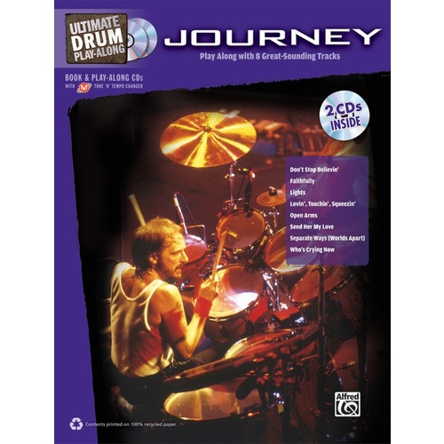 Ultimate Drum Playalong Journey Book/CD