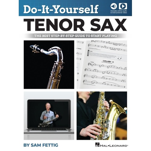 Do It Yourself Tenor Sax Book by Hal Leonard