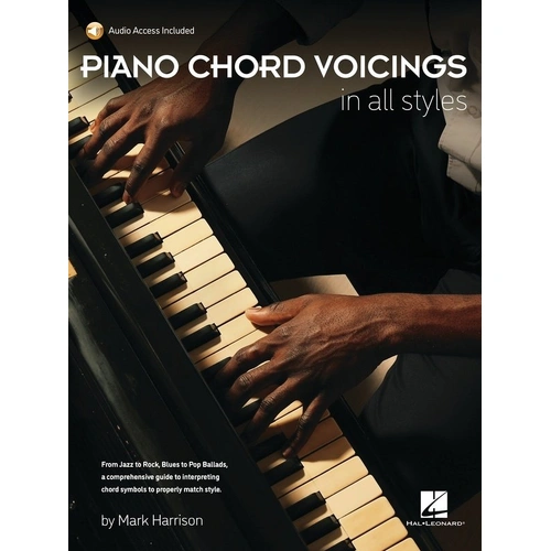 Piano Chord Voicings in All Styles Book by Hal Leonard