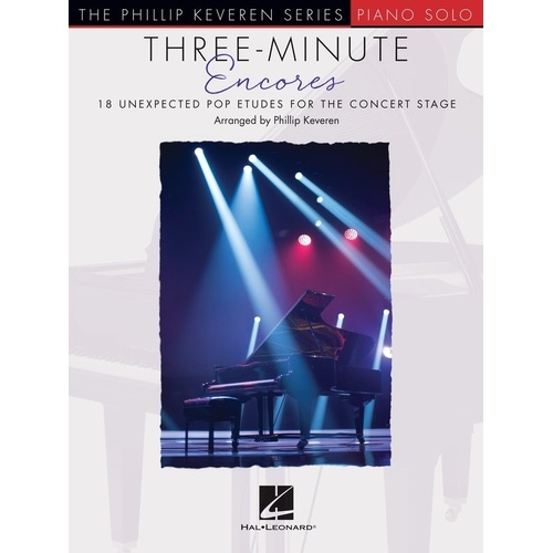 Three Minute Encores: 18 Piano Etudes by Keveren for Piano Solo