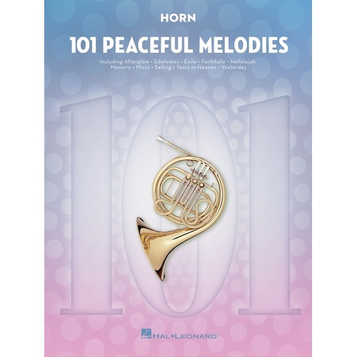 101 Peaceful Melodies For French Horn Softcover Book (French Horn)