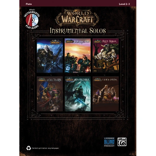 World of Warcraft Instrumental Solos for Flute BK/CD