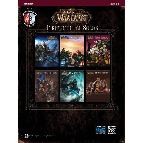 World Of Warcraft Instrumental Solos Trumpet Book/CD