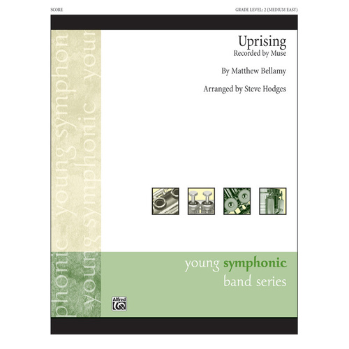 Uprising Concert Band Sheet Music Gr 2 by Bellamy Matthew