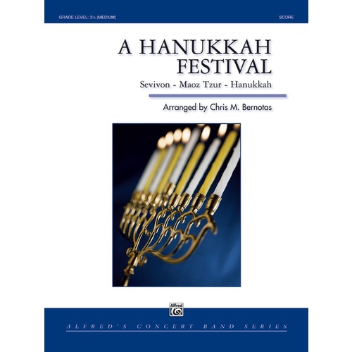 A Hanukkah Festival Concert Band Sheet Music Grade 3.5
