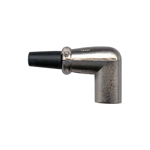 AMS 3676 XLR Male Connector Right Angle 3 Pin Nickel