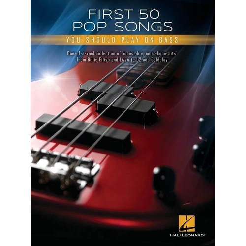 First 50 Pop Songs You Should Play on Bass Book