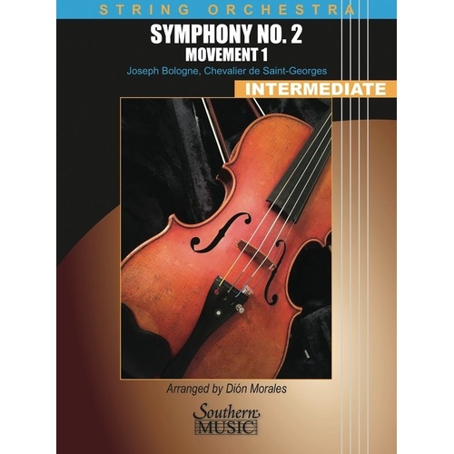 Symphony No. 2 Movement 1 SO3 SC/PTS by Southern Music Co.