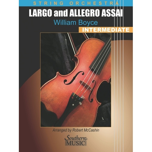 Largo And Allegro Assai So3 Score/Parts