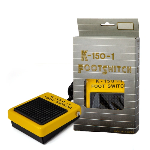 FPS Momentary Footswitch Pedal K-150-1 Normal-On Press-Off Y-Type