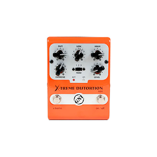 GNI Guitar Pedal - Xtreme Distortion with 3-Position Mod Switch