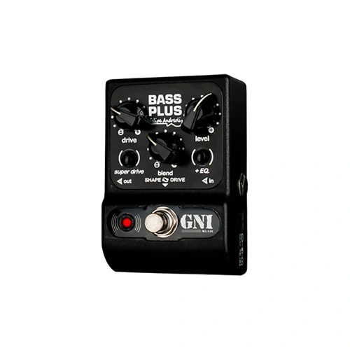 GNI Felipe Andreoli Signature Bass Plus Guitar Pedal with Overdrive, Super Overdrive, and Equalisation