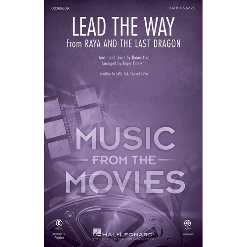 Lead The Way (From Raya And The Last Dragon) SATB