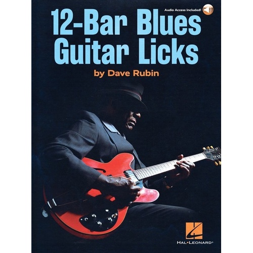 12-Bar Blues Guitar Licks Book by Dave Rubin