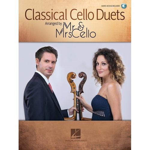 Mr & Mrs Cello - Classical Cello Duets Book with Audio Access