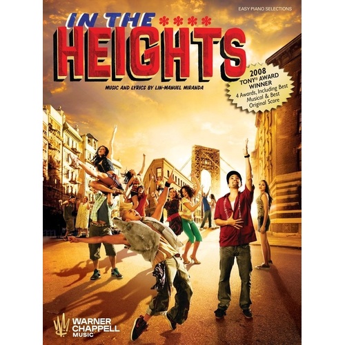 In the Heights Easy Piano Selections Songbook