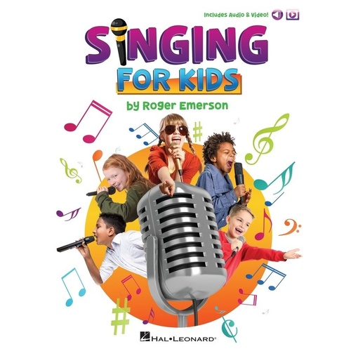 Singing for Kids Vocal Guide with Lessons and Audio Tracks