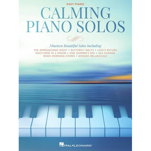Calming Piano Solos - Easy Piano Sheet Music Hal Leonard 370658