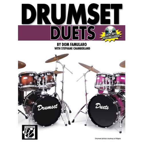 Drumset Duets Book/CDrom