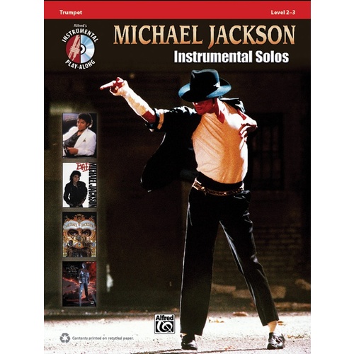 Michael Jackson Instrumental Solos Trumpet Book/CD