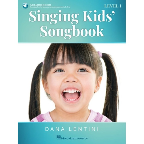 Singing Kids' Songbook Level 1 by Hal Leonard - 108 Pages, Piano, Vocal Lead Sheet, Activity Pages, Online Recordings