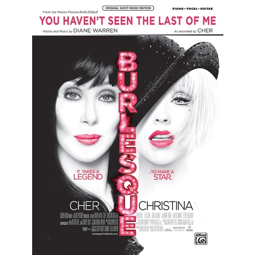You Haven't Seen The Last of Me PVG Sheet Music