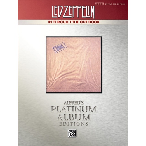 Led Zeppelin In Through The Out Door Platinum Guitar
