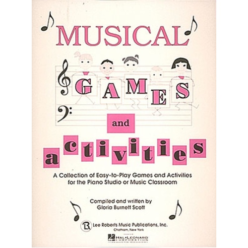 Musical Games And Activities (Softcover Book)