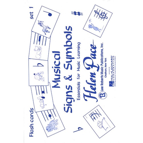 Musical Signs And Symbols Flashcards Set 1 (Softcover Book)