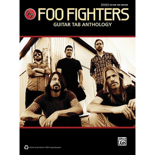 Foo Fighters Guitar Tab Anthology