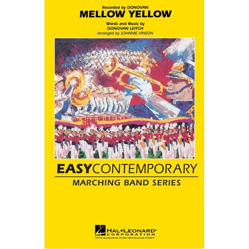Mellow Yellow Marching Band Gr 2-3 (Music Score/Parts)