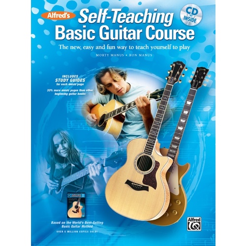 Alfreds Self Teach Guitar Book/CD
