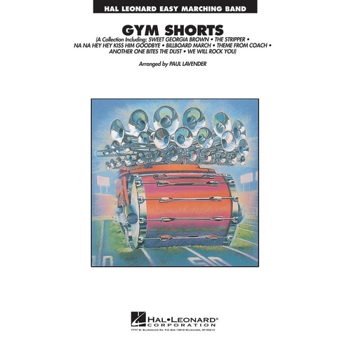 Gym Shorts Collection Marching Band (Music Score/Parts)