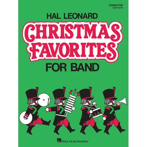 HL Christmas Favorites For Marching Band Conductor (Music Score)