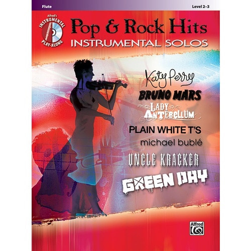 Pop & Rock Hits Inst Solos Flute Book/CD/CD