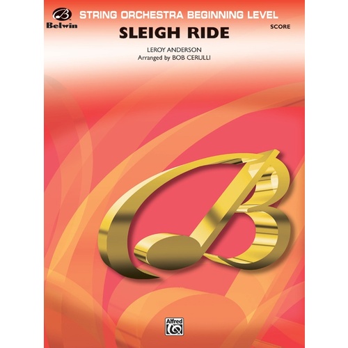 Sleigh Ride String Orchestra Conductor's Score